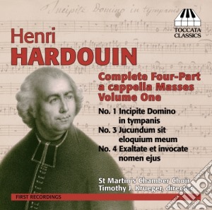Krueger / St MartinÂ´S Chamber Choir - Fourpart Masses, Vol.1 Messe A Cappella A 4 Voci cd musicale di Hardouin Henry