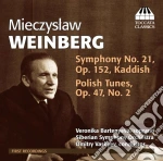 Mieczyslaw Weinberg - Symphony No.21, Polish Tunes Op.47 cd