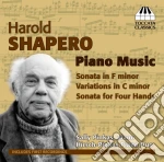 Shapero Harold - Opere Per Pianoforte cd
