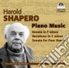 Shapero Harold - Opere Per Pianoforte cd