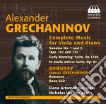 Alexander Grechaninov - Sonata Nn.1 E 2 Per Viola E Pianoforte, Prima Mattina, Suite In Modo Antico