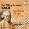 Carl Philipp Emanuel Bach - Spiritual Songas - Opere Devozionali cd