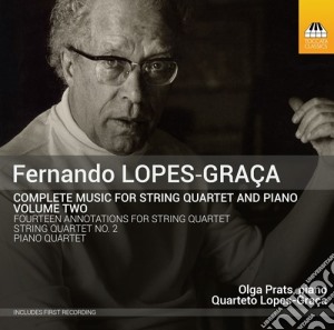 Fernando Lopes-Graca - Opere Per Quartetto D'archi E Pianoforte (Integrale), Vol.1 cd musicale di Lopes
