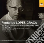 Fernando Lopes-Graca - Opere Per Quartetto D'archi E Pianoforte (Integrale), Vol.1 cd