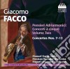 Giacomo Facco - Pensieri Adriarmonici, Vol.2- Lawrence Miguel Dir cd