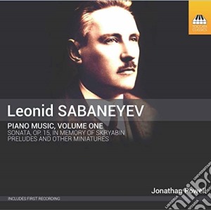 Sabaneev - Opere Per Pianoforte (integrale), Vol.1 cd musicale di Sabaneev