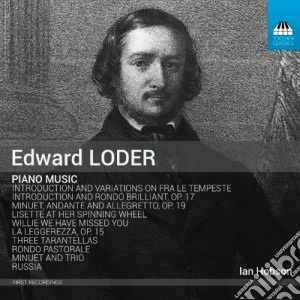 Edward Loder - Opere Per Pianoforte cd musicale di Edward Loder
