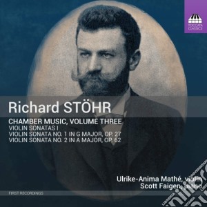 Richard Stohr - Chamber Music Vol.3 cd musicale di Richard Stohr