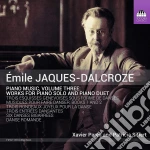 Emile Jaques-Dalcroze - Klaviermusik, Vol.3 cd