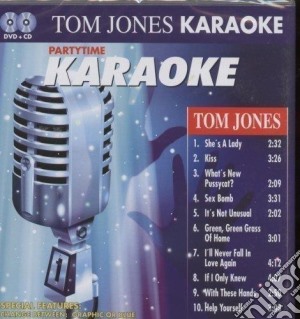 Partytime Karaoke: Tom Jones (Cd+Dvd) cd musicale