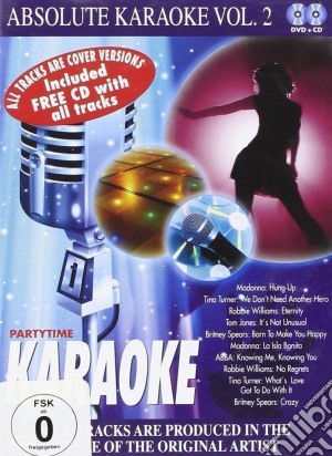 Partytime Karaoke: Absolute Karaoke Vol.2 / Various (Dvd+Cd) cd musicale