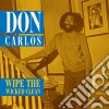 (LP Vinile) Don Carlos - 'wipe The Wicked Clean cd