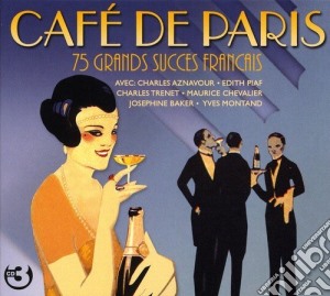 Cafe' De Paris: 75 Grands Succes Francais / Various (3 Cd) cd musicale di Artisti Vari