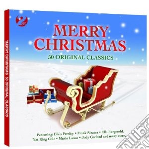 Merry Christmas - 50 Original Classics (2 Cd) cd musicale di Artisti vari - natal