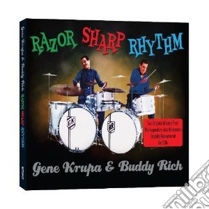 Gene Krupa & Buddy Rich - Razor Sharp Rhythm (2 Cd) cd musicale di Artisti Vari