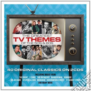 Greatest Tv Themes Of The 50s & 60s (The) / Various (2 Cd) cd musicale