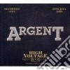 Argent - High Voltage 2010 (2 Cd) cd