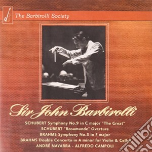 John Barbirolli: Conducts Schubert, Mendelssohn & Brahms / Various (2 Cd) cd musicale di John Barbirolli / Halle Orches