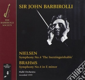 Carl Nielsen / Johannes Brahms - Symphony No.4 / Symphony No.4 cd musicale di Barbirolli/halle Orchestra