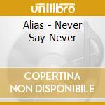 Alias - Never Say Never cd musicale di Alias