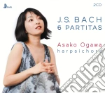 Asako Ogawa - J.S Bach: 6 Partitas. Bwv 825-830 (Clavierubung. Part I) (2 Cd) cd