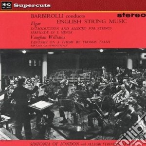 (LP VINILE) English string music lp vinile di Barbirolli/sinfonia