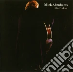 Mick Abrahams - Mick's Back cd