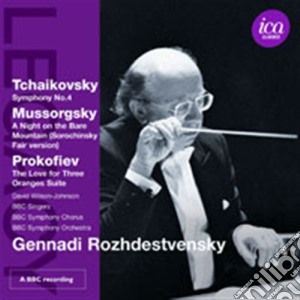 Gennadi Rozhdestvensky: Conducts Tchaikovsky, Mussorgsky & Prokofiev / Various cd musicale di Ciaikovski pyotr il'