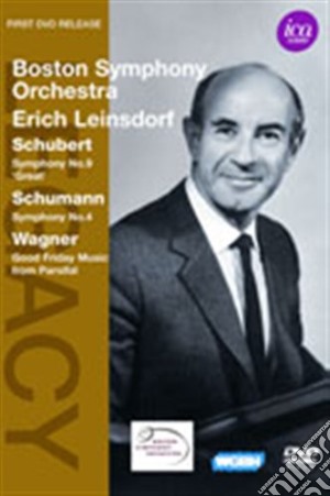 (Music Dvd) Erich Lansdorf / Boston Symphony Orchestra: Schubert, Schumann, Wagner cd musicale di Franz Schubert