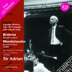 Johannes Brahms - Symphony No.4 In Mi Minore Op.98 cd musicale di Brahms Johannes