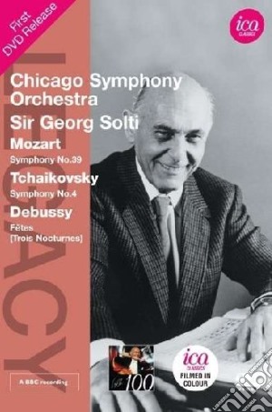 (Music Dvd) Chicago Symphony Orchestra & Sir Georg Solti: Mozart, Tchaikovsky, Debussy cd musicale