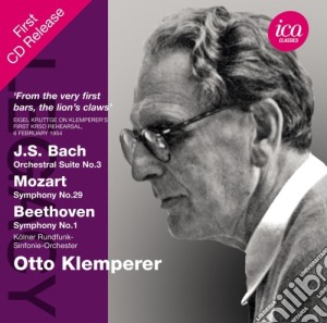 Otto Klemperer: Bach, Mozart, Beeethoven cd musicale di Bach Johann Sebastian