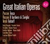 Great Italian Operas / Various (6 Cd) cd