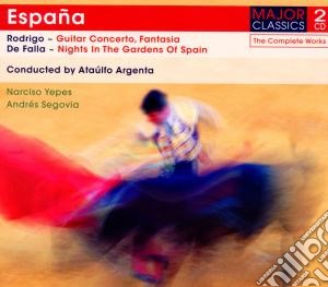 Joaquin Rodrigo / Manuel De Falla - Concierto de Aranjuez, Nights in the Gardens of Spain (2 Cd) cd musicale di Espana