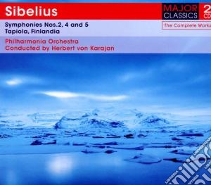 Finlandia/tapiola/symphony nos 4 & 5 cd musicale di Sibelius
