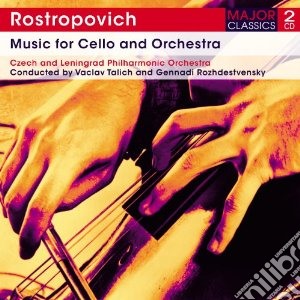 Mstislav Rostropovich - Music For Cello (2 Cd) cd musicale di Rostropovich