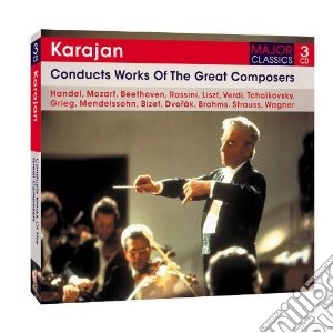 Karajan - Conducts Works Of The Great Composers (3 Cd) cd musicale di Karajan