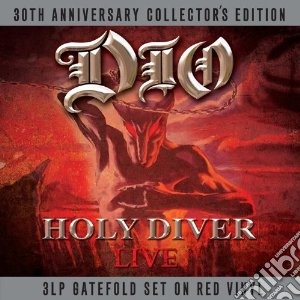 (LP Vinile) Dio - Holy Diver Live (3 Lp) (Red Vinyl)  lp vinile di Dio