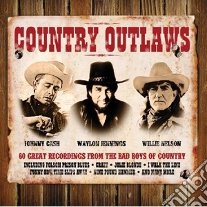 Country Outlaws / Various (3 Cd) cd musicale di Artisti Vari