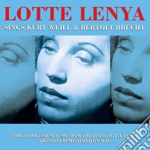 Lotte Lenya - Sings Kurt Weill & Bertolt Brecht (3 Cd) cd musicale di Lotte Lenya