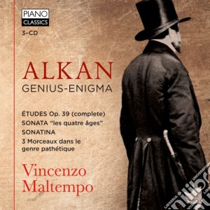 Charles-Valentin Alkan - Genius-Enigma (3 Cd) cd musicale di Charles Valentin Alkan