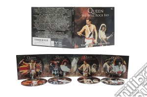 Queen - We Will Rock Rio (4 Cd) cd musicale di Queen
