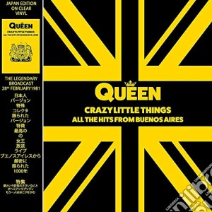 (LP Vinile) Queen - Crazy Little Things (Clear Vinyl) lp vinile di Queen