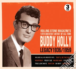 Buddy Holly Legacy 1936-59 / Various (3 Cd) cd musicale di Buddy Holly