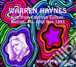 Warren Haynes - Live From Emerson College cd