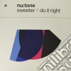 (LP Vinile) Nu:Tone - Sweeter / Do It Right cd