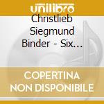Christlieb Siegmund Binder - Six Harpsichord Sonatas cd