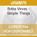 Britta Virves - Simple Things cd