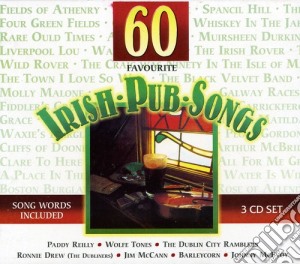 60 Favourite Irish Pub Songs / Various (3 Cd) cd musicale di 60 Favourite Irish Pub Songs / Various