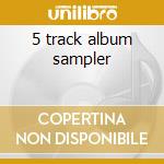 5 track album sampler cd
